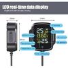 Motorbike /Car Tire Pressure Monitoring System Motorcycle TPMS Tyre Temperature Alarm System with QC 3.0 USB Charger