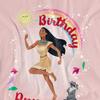 Pocahontas Womens/Ladies Meeko Princess Birthday T-Shirt