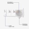 Racket Storage Rack Hanger Easy To Take Away No Punching Door Hanger Tennis Racket Table Tennis Racket Hanger