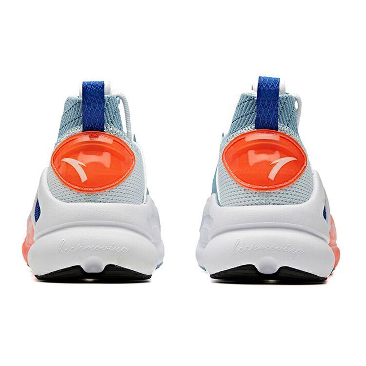 Anta Expansion Mid-Top Sports Shoes Men Sneakers White Gray Red 91928812-7