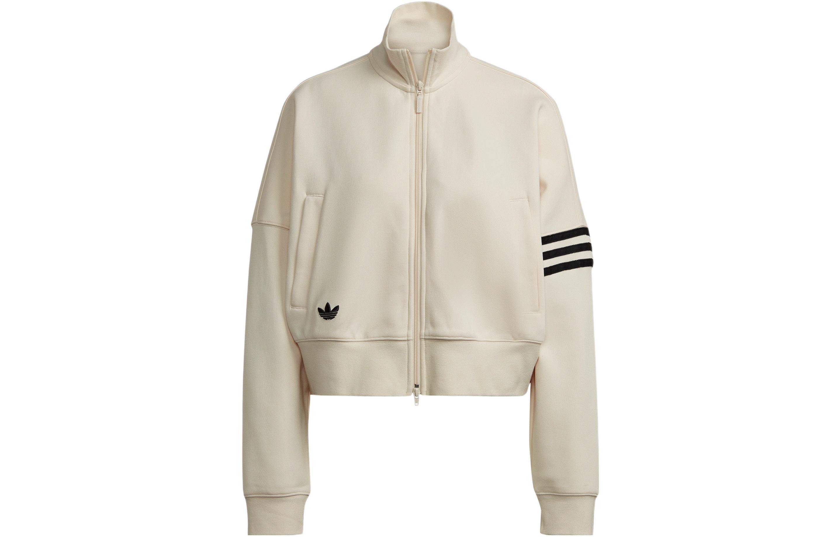 Adidas Originals ADICOLOR NEUCLASSICS Jacket Women s Ecru HM1749 L