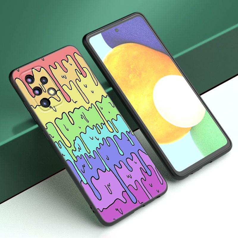 

Чохол Pastel Kawaii Melting Lesbian Pride LGBTQ для Samsung A21 A30 A50 A52 S A13 A22 A32 A53 A73 5G A11 A12 A31 A51 A70 A71 A72 Samsung A73 5G