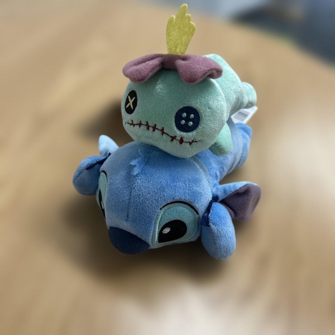 Disney Stitch Overlap Stuffed Toy Stitch Scrump