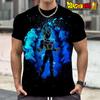 2026 Summer Dragon Ball Retro Fitness T-shirt Men's Oversized 3D Printed