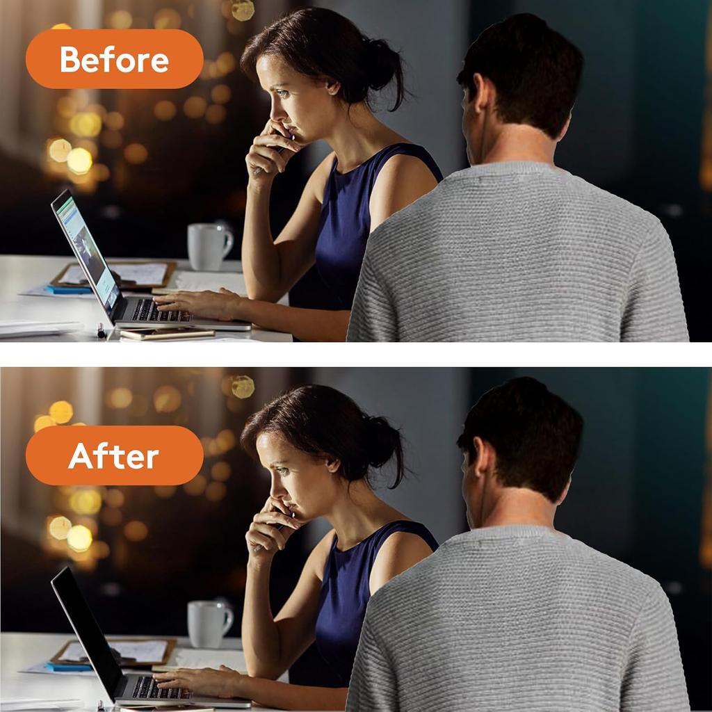 Magnetic Privacy Screen for MacBook Pro 16 Inch Model A2141, A2485, A2780 Blue Light Blocking, Anti Glare Protector for MacBook Air 13" 13.6" 14" 15"