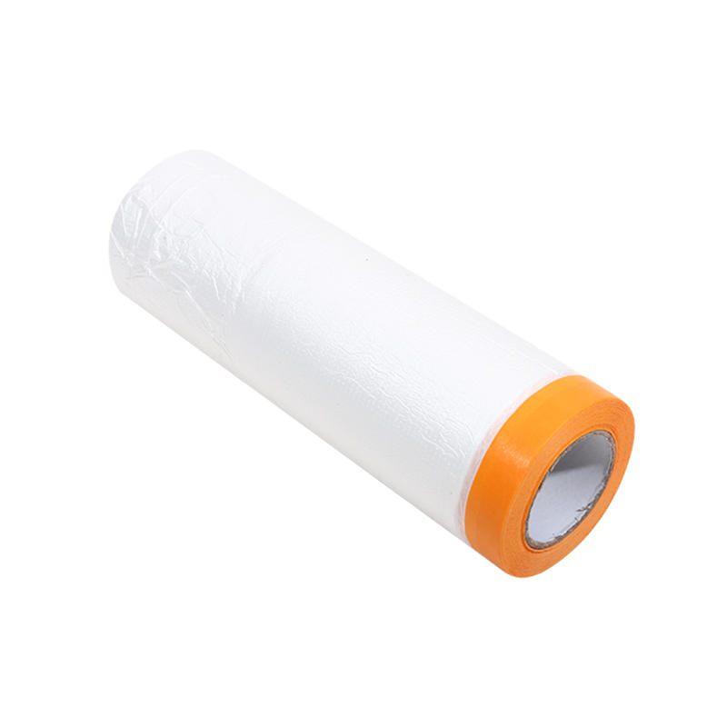 Durable Car Paint Masking Film Protective Film Plastic Dropping Cloth Cover for Automotive Coating Cover Plastic Sheeting Cove