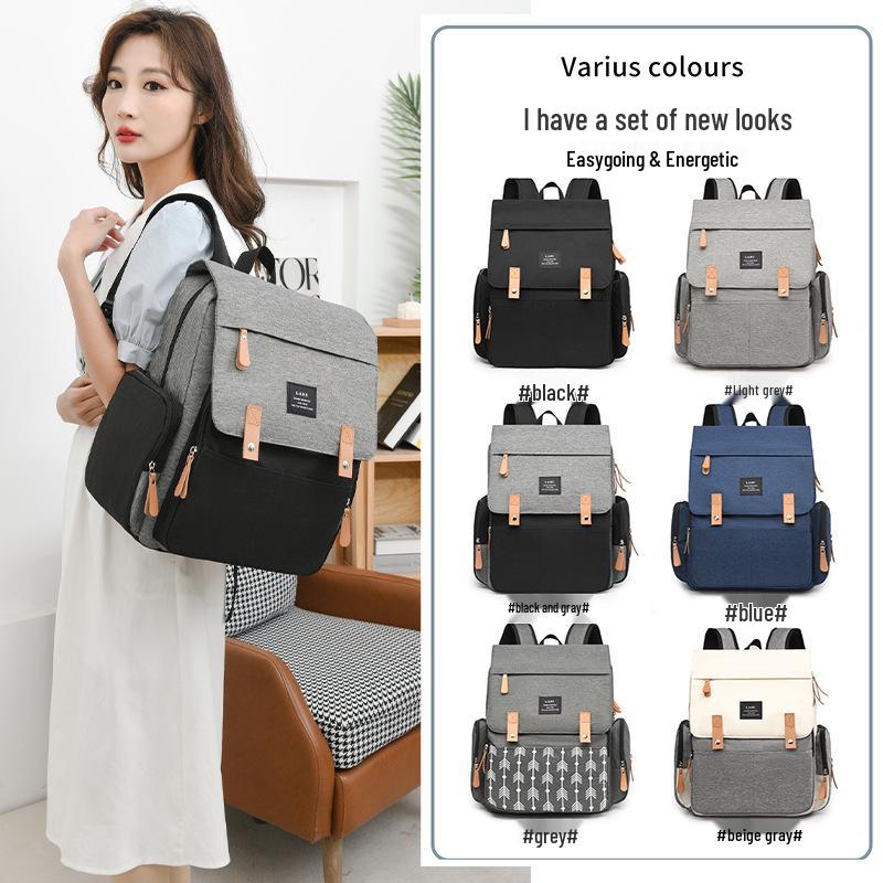 Mummy's Large Capacity Multifunctional Baby Bag - Double Shoulder Design for Moms