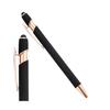 Długopis Metalowy Tusz Czarny Touch Pen Soft Touch Do Ekranów Czarny Modny