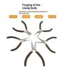 Jewelry Making Pliers Rubber Multifunctional Hand Tool Needle Nose Round Wire Cutters For Beading Wire Wrapping Diy Craft Making