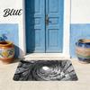 Textured Surface Floor Gradient Color Material Home Wear-Resistant Thick Mat Anti-Skid Rug Unique Pattern Design