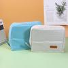 Large-Capacity Portable Cosmetic Bag Vertical Desktop Storage Multifunctional Cosmetic Storage Bag Stationery Pen Storage Bag