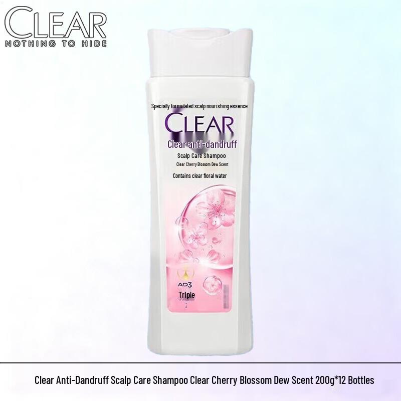 Clear New Year Lucky Bag: Anti-Dandruff Scalp Care Shampoo - Cherry Blossom (12 x 200g)