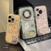 Cartoon Cat Dog Silicone Phone Case With Kickstand 15S Pro 14 13 12 Series Full Cover Shockproof