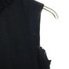 CHANEL No sleeve turtleneck Knit vest 38 black Women Used