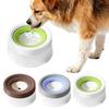 600ML Dog Floating Water Bowl Non-Slip Base Spill Proof Pet Water Dispenser Large Capacity Neck Guard Cat Water Bowl