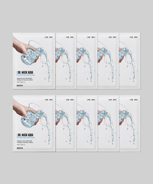 Dr. Mask Aqua 10-pack (2 sets of 5 packs)