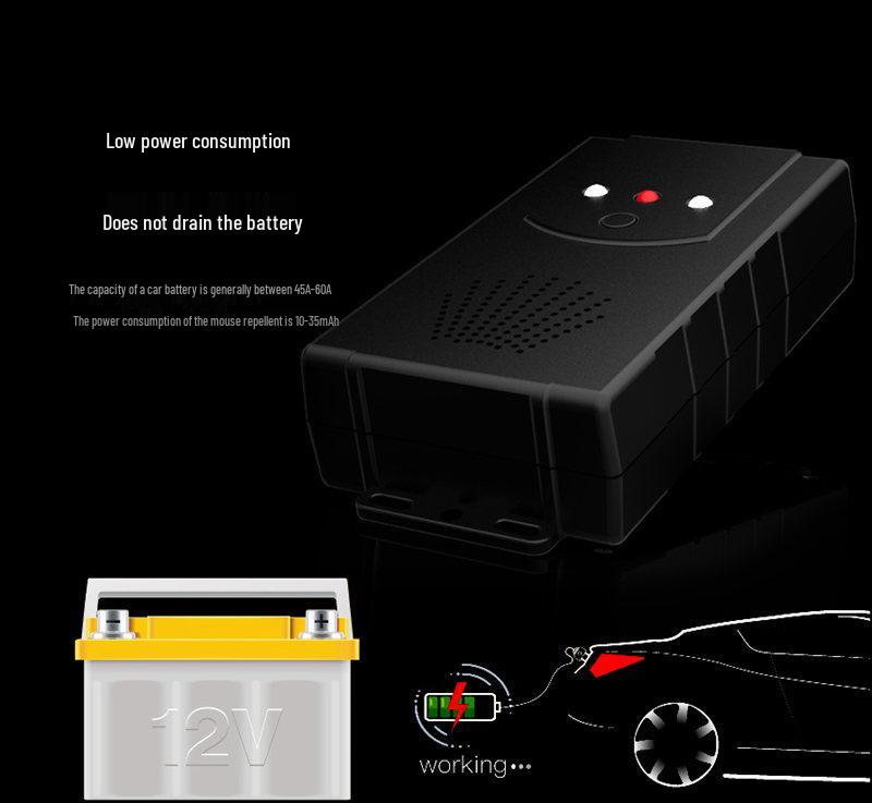 Ultrasonic Mouse Repeller for Cars & Warehouses