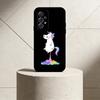 Q V-version Unicorn Phone Case For Samsung S25,24,21,22,23,30,Ultra,20,Plus,Fe,Lite,Note Soft Black Cover