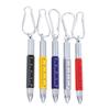 6-in-1 Multifunctional Tool Pen - Metal Ballpoint, Phillips Screwdriver, Ruler, Keychain, Customizable