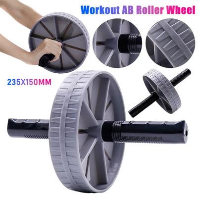 1Pcs Abdominal Wheel Strong Load Bearing Non-slip Roller Strengthen Muscle Exercise Equipment Fitness Training Home Use Silent