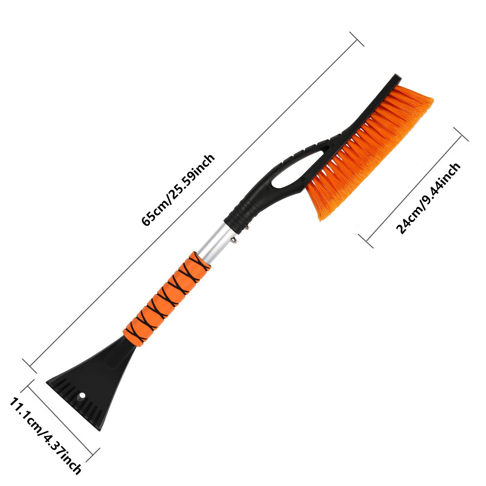 

Snow Ice Scraper Snow Brush Shovel Removal Brush Car Vehicle for the Car Windshield Cleaning Scraping Tool Auto Winter Tool оранжевый