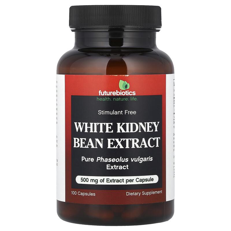 White Kidney Bean Extract, 100 Capsules (500 mg per Capsule)