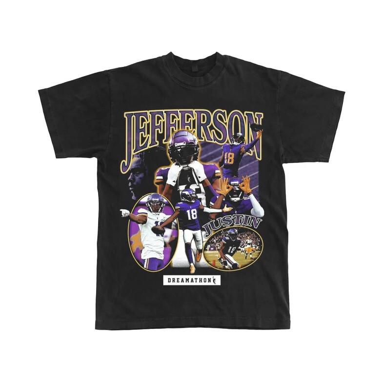 Justin Jefferson Gift For Fan TShirt Unisex T-Shirt L