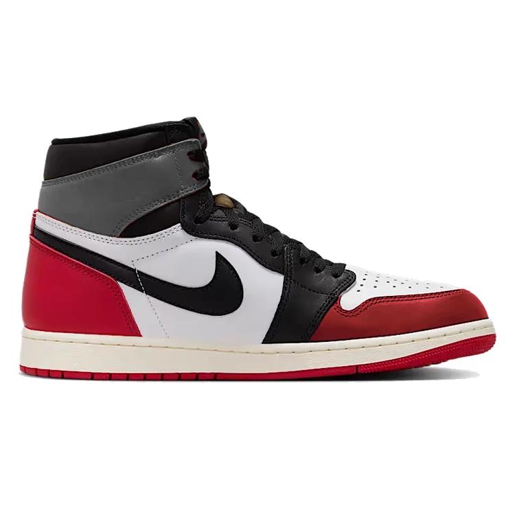 Jordan Air Jordan 1 Cushioning Slip Resistant High top Vintage Basketball Shoes Men's Red DZ5485-106(Team366-)