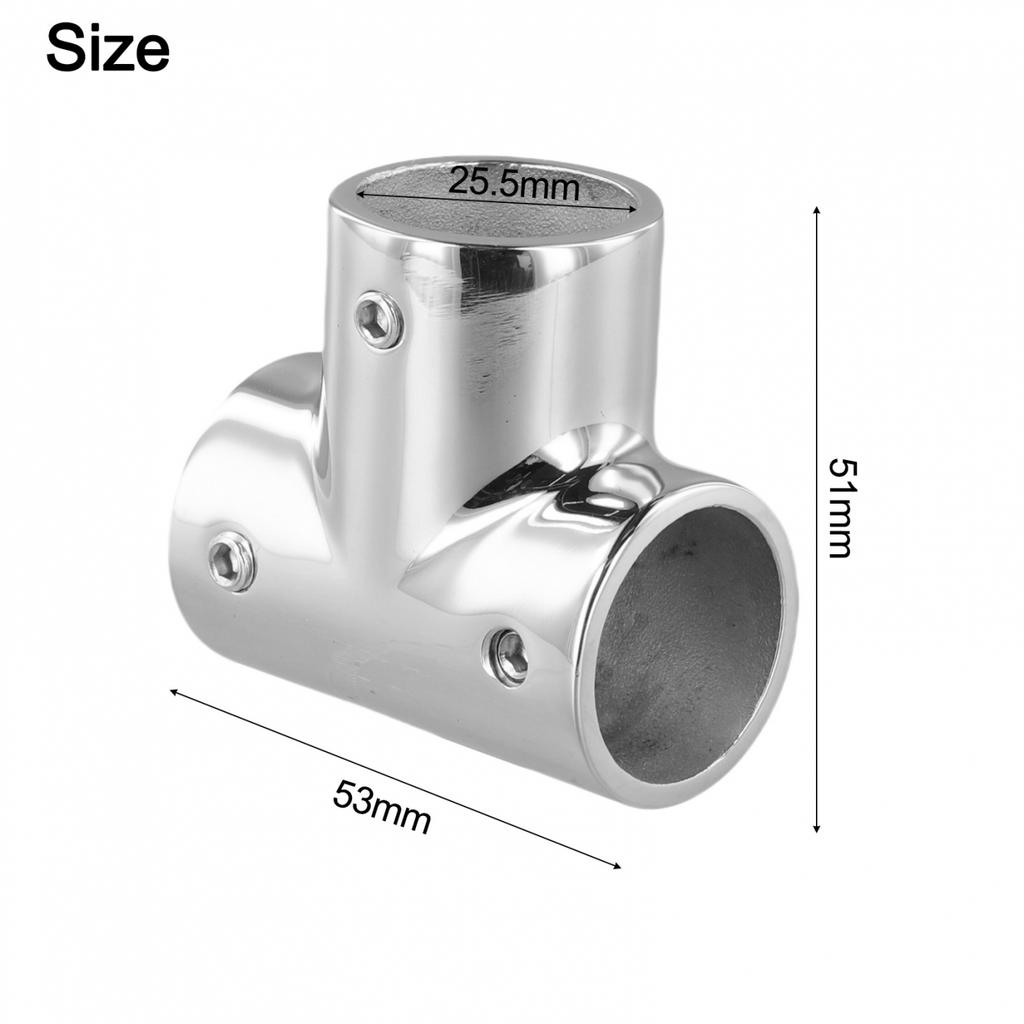 316 Stainless Steel Three Way Tee Connector for Shipbuilding and Marine Use
