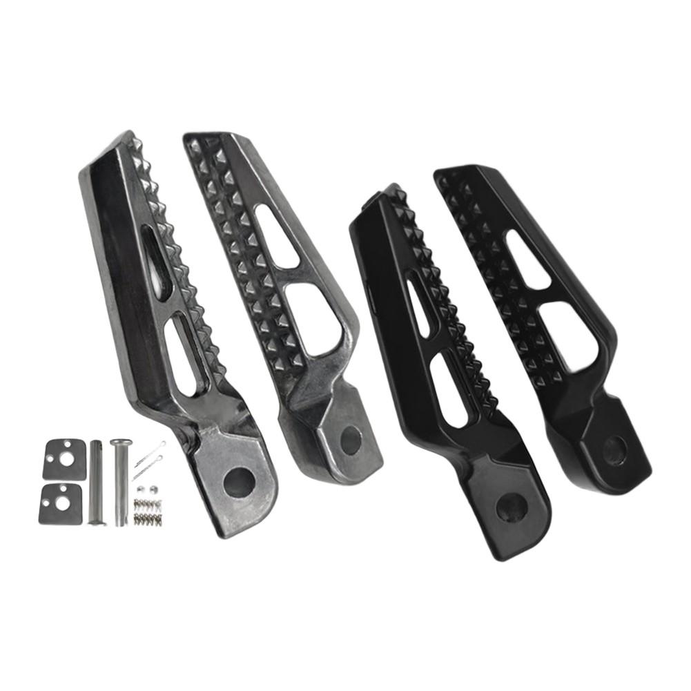 Aluminum Footpegs Rear Footpeg Motorcycle Accessory Upgrade Fashionable Design Exquisite Craftsmanship Left And Right Set