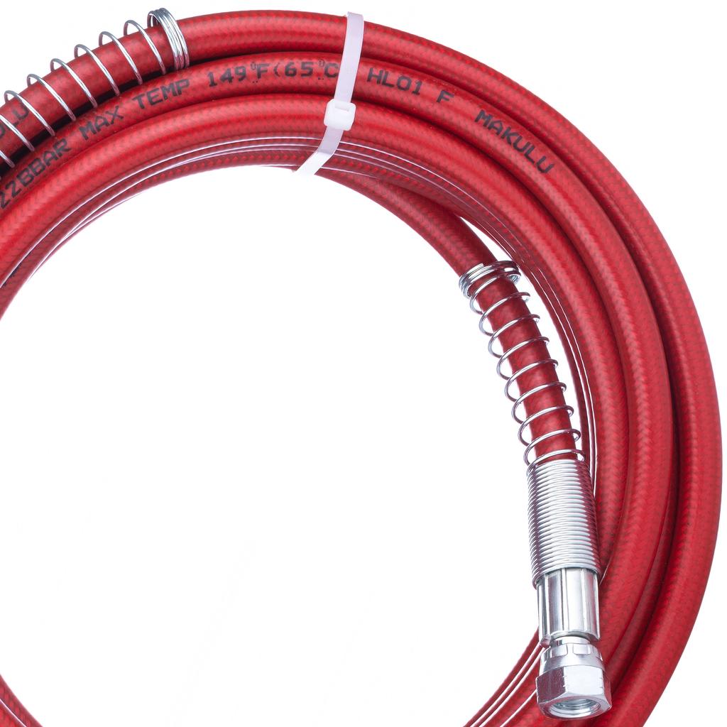Steel Hose for Painting Unit 30m Red