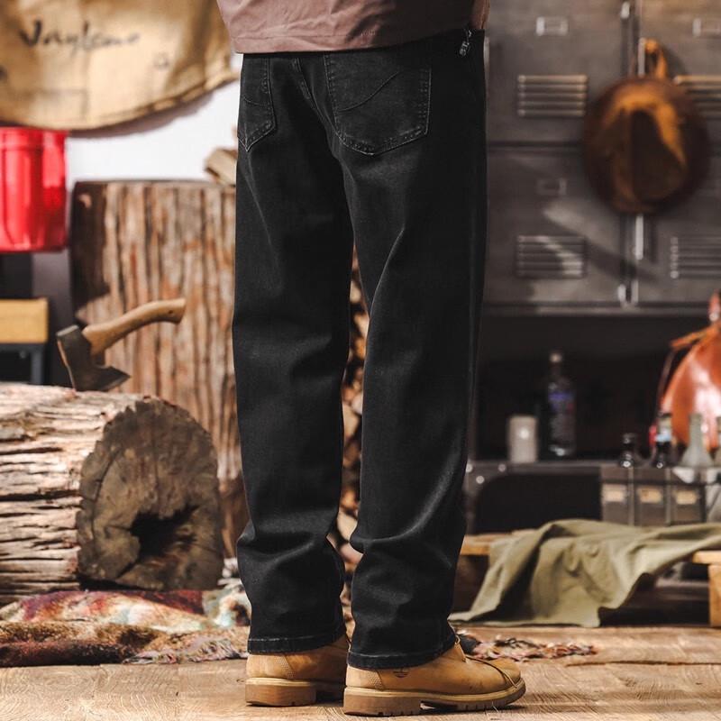 

Мужские джинсы Jie Leinor из выстиранного денима прямого кроя 32