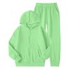 Children's Casual Fashion Hooded Pullover, Printed Loose Hoodie And Casual Pants Two-piece Set