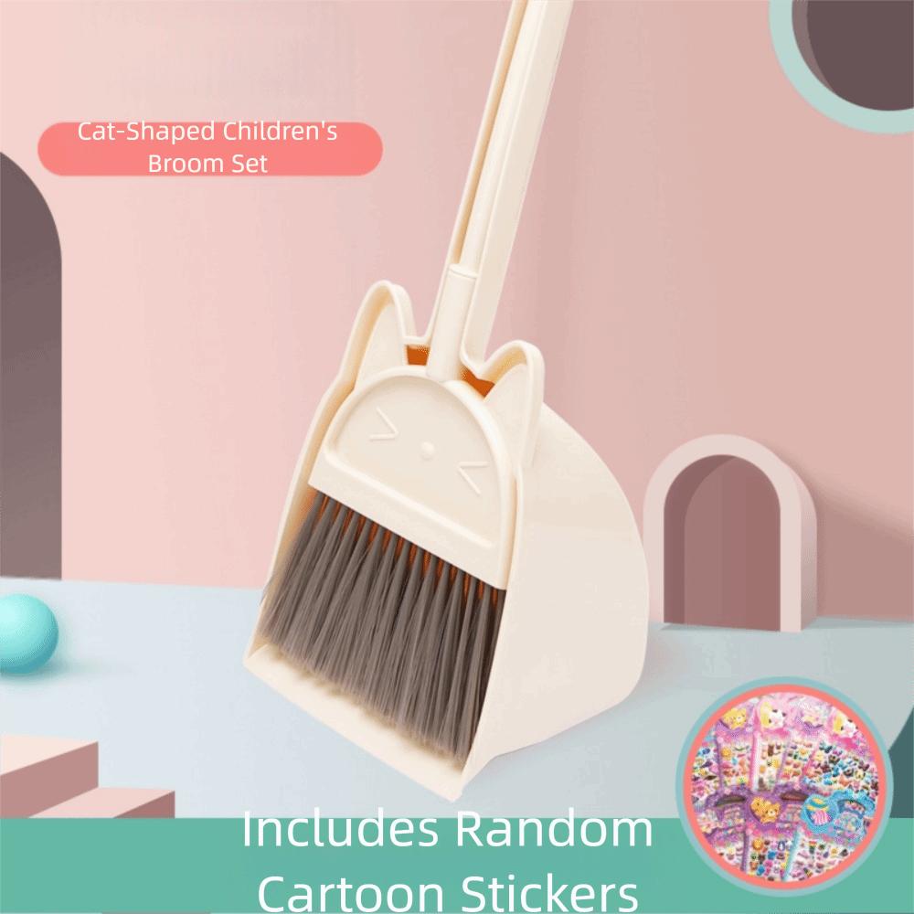 Simulation Broom Mop Set Mini Play House Toys Cleaning Broom Toy Set Early Education Housework