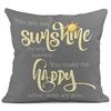 Daisy Sunflower Pillow Case Spring and Summer Home Decoration Pillow Case Pillow Case Cushion Case