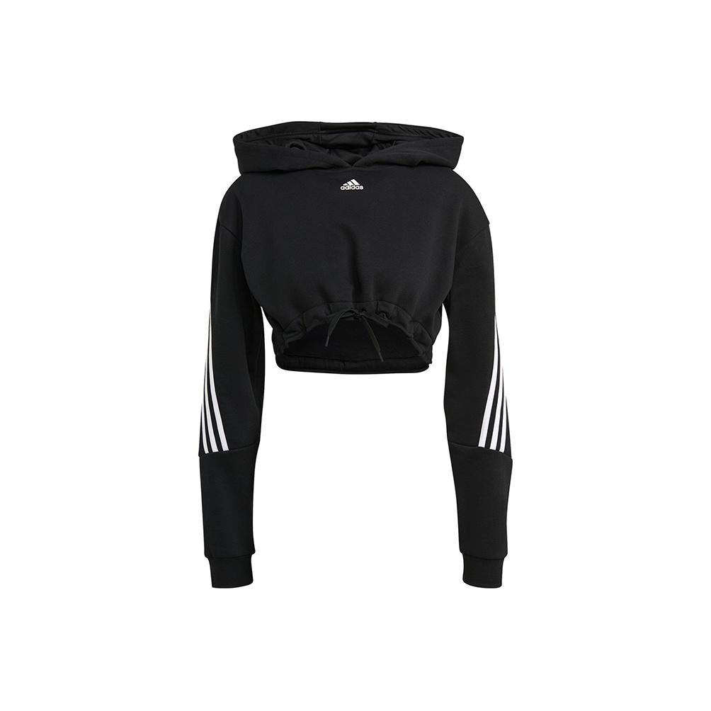 Adidas īsā kapuce ikdienas sporta svītrains