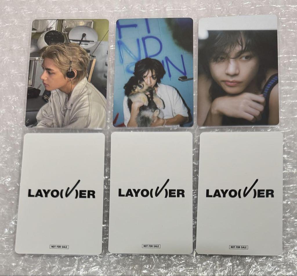 [USED] BTS V Taehyung Layover JPFC Lakidro Trading Card