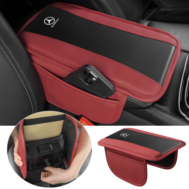 Car Center Armrest Arm Rest Box Case Cushion Pad For Mercedes Benz A B C E GL S GLA GLK CLS Class AMG W204 W205 W212 W463 W176