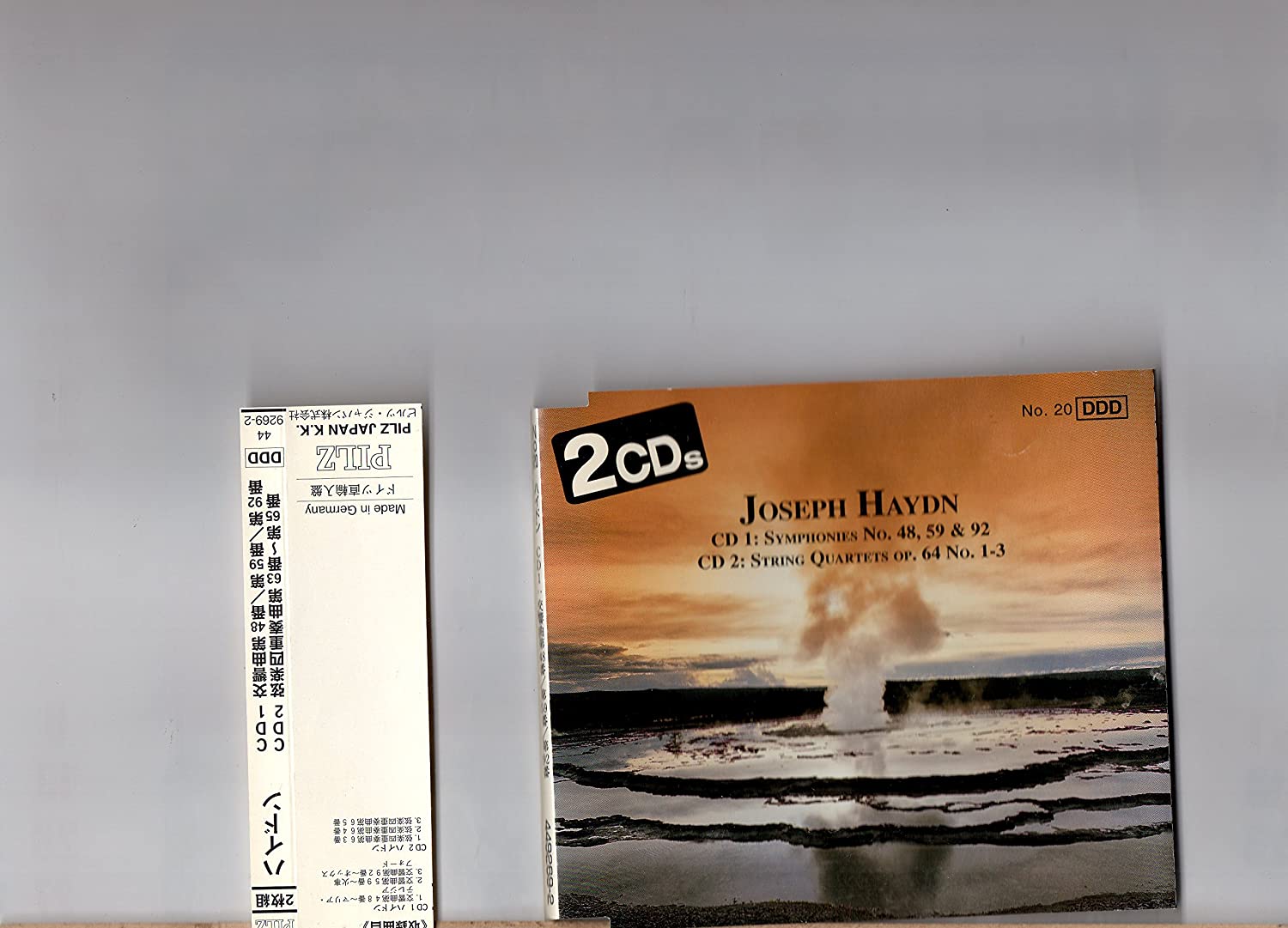 

CD JOSEPH HAYDN DORIC STRING QUARTET Haydn Symphony No. 48599 4492692 Japan Classical Used