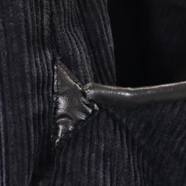 Vintage Black Corps Corduroy Pants Black Logger Pants Men's Used