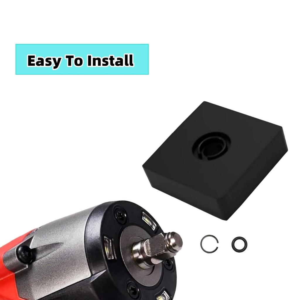 Essential 3/8Inch Socket Impact Wrench Retaining Rings Retainer Rings with O Rings Tool for Type 3/8inch Impact Wrench