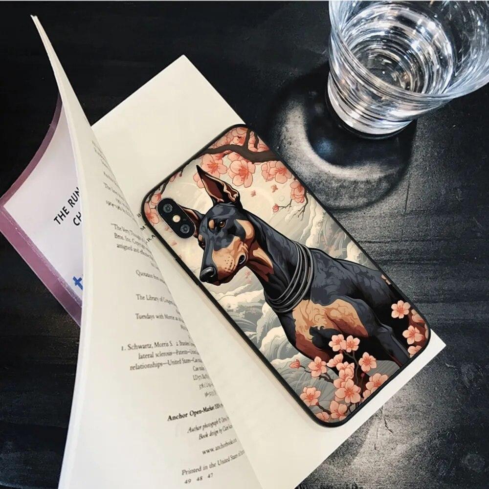 Doberman Phone Case For iPhone Samsung Galaxy Redmi Xiaomi Oppo OnePlus Note S A 7 8 9 10 11 12 13 14 20 21 22 23 53 54 Pro Max Plus Ultra TPU Soft