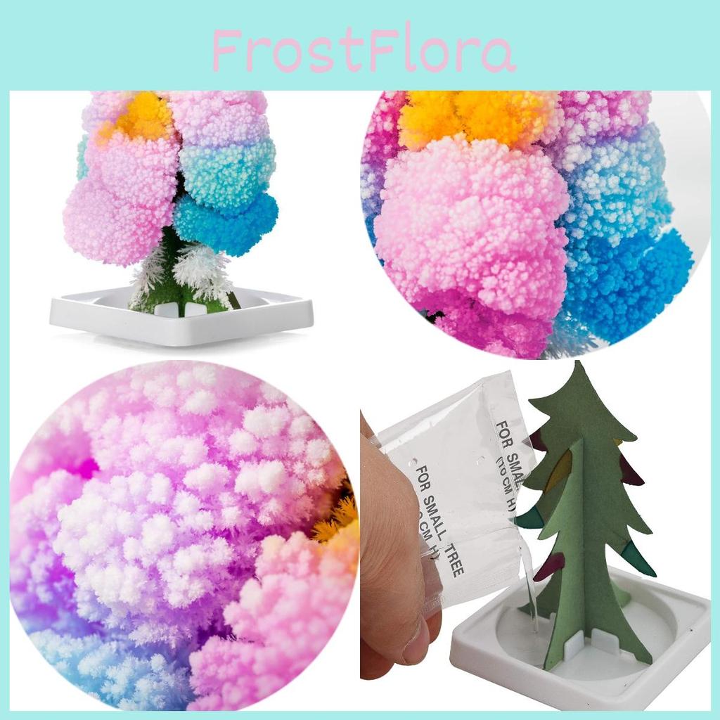 Paper Tree Magic Tree Amazing Flowering And Crystal Growing Toy For Kids