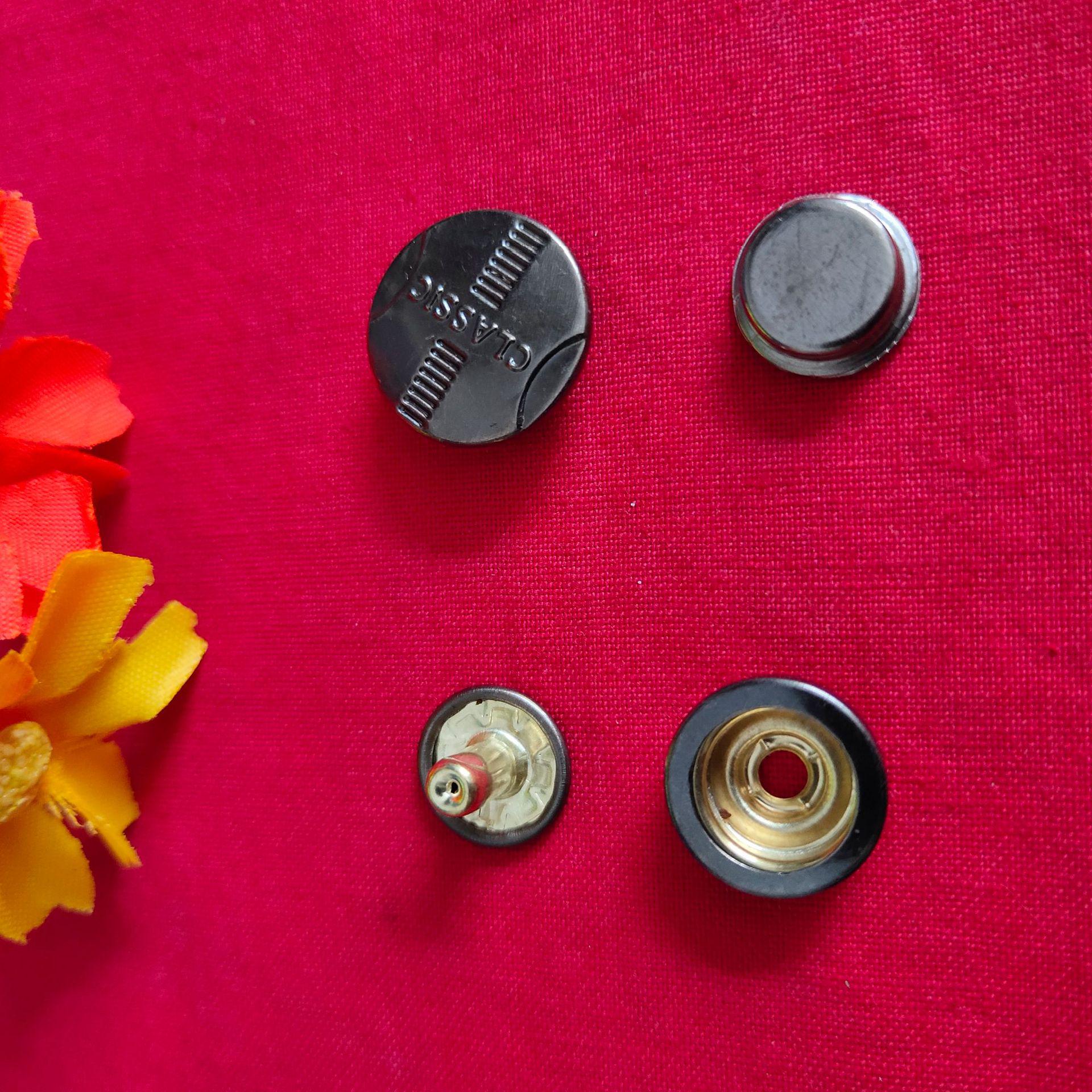 

17 мм Surface 501 железная кнопка для одежды и курток