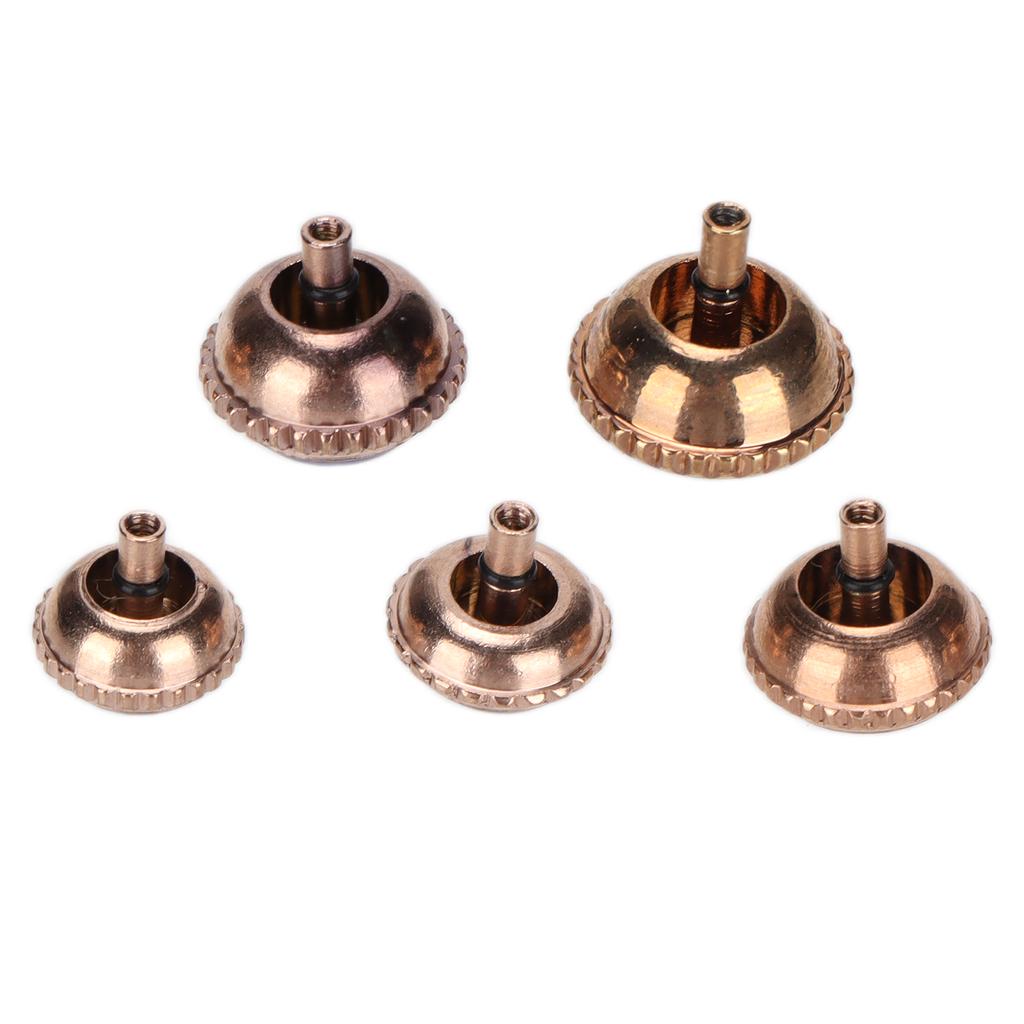 Parti della corona dell'orologio Comodo accessorio per la corona dell'orologio in acciaio pieno assortito per la riparazione dell'orologio