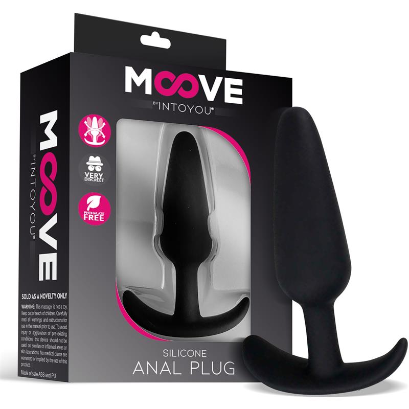 Small Black Silicone Anal Plug