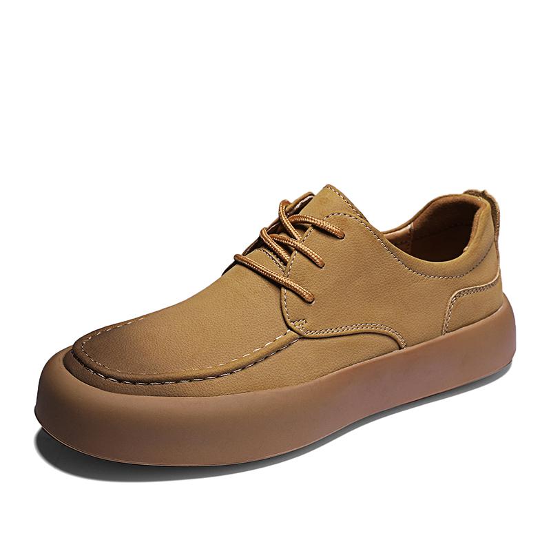 Fashion WAERTA New Arrival Sneakers Handmade Oxford Shoes Casual Shoes Versatile Men Genuine Leather Shoes Classic Man Business Sneakers