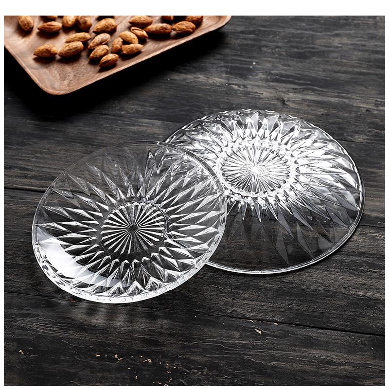 Travel Glass Serving Plate