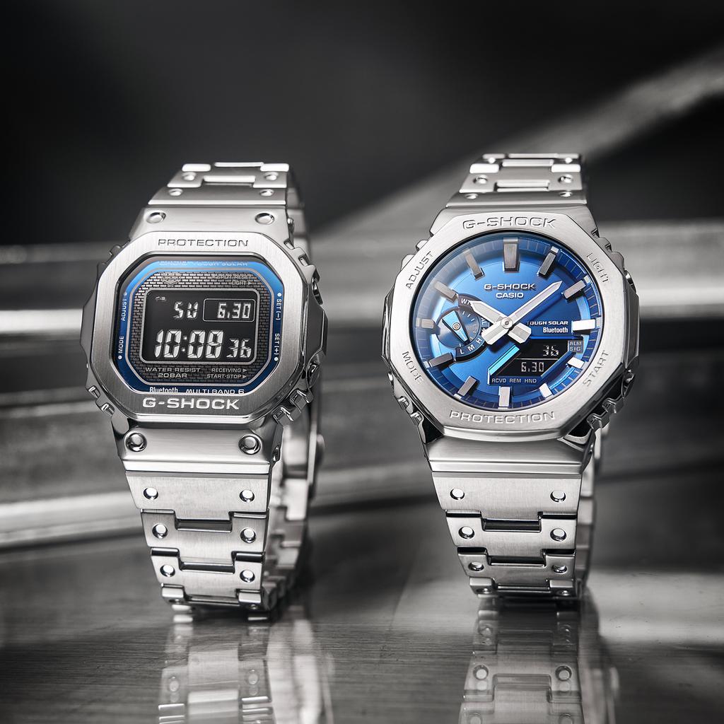 CASIO Unisex Full Metal Series Blue Watch GM-B2100AD-2APR