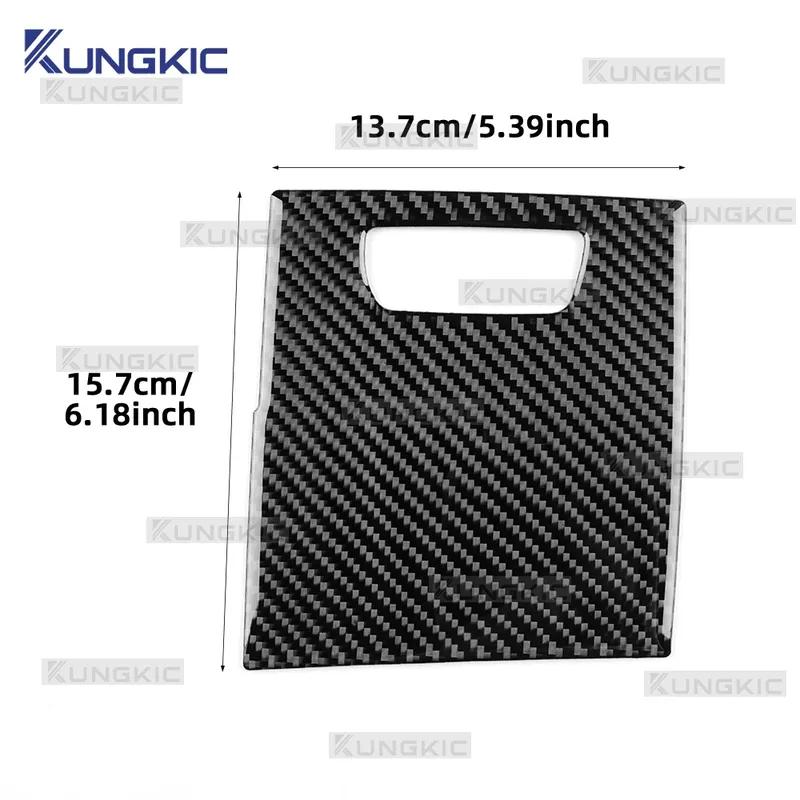For Renault Clio 5 MK5     2024 2025 LHD Real Soft Carbon Fiber Car Fuse Box Panel Interior Trim Sticker